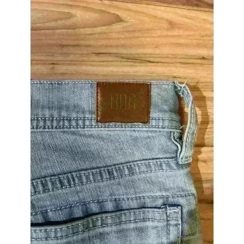 BDG Urban Outfitters Skinny Stretch Cargo Pants Light Wash Mens 30x30 - Picture 5 of 5